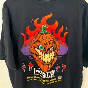 Vintage Rare PPV Holloween Havoc NWO shirt